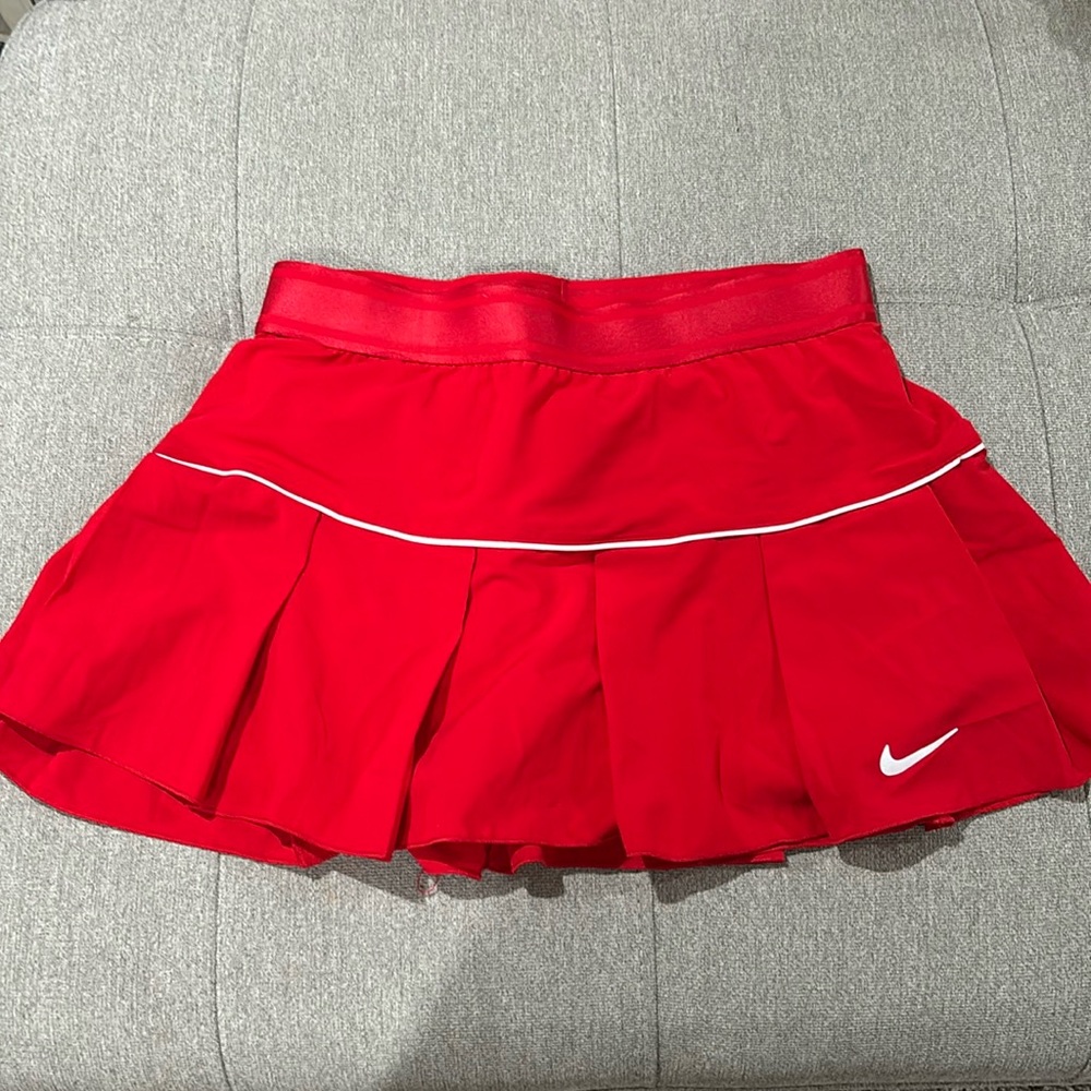 Nike Red Mini Skirt